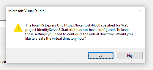 Create Virtual Directory